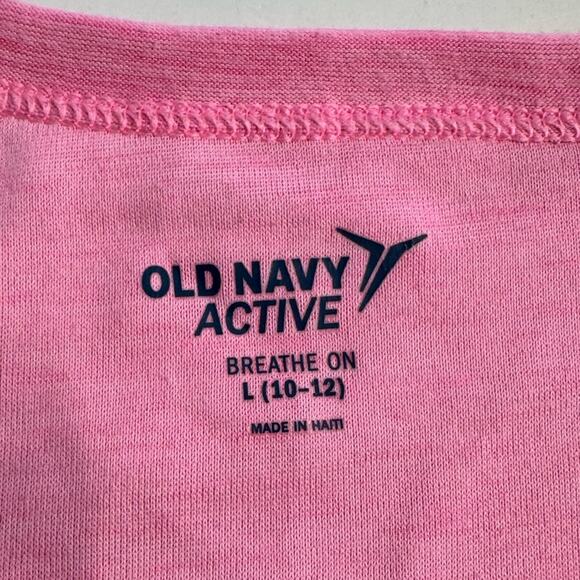 Old Navy Active Breathe On Bright Pink Athletic Tank Top Sleeveless Size Large - Picture 2 of 4